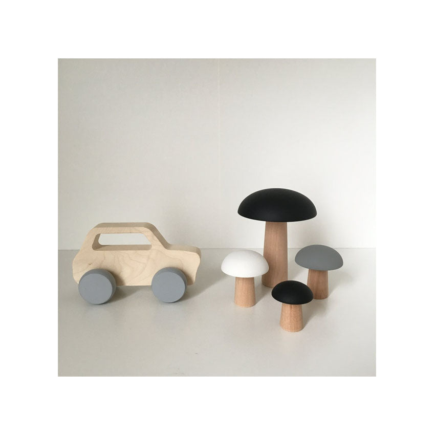 Holzauto aus Ahornholz von Briki Vroom Vroom.